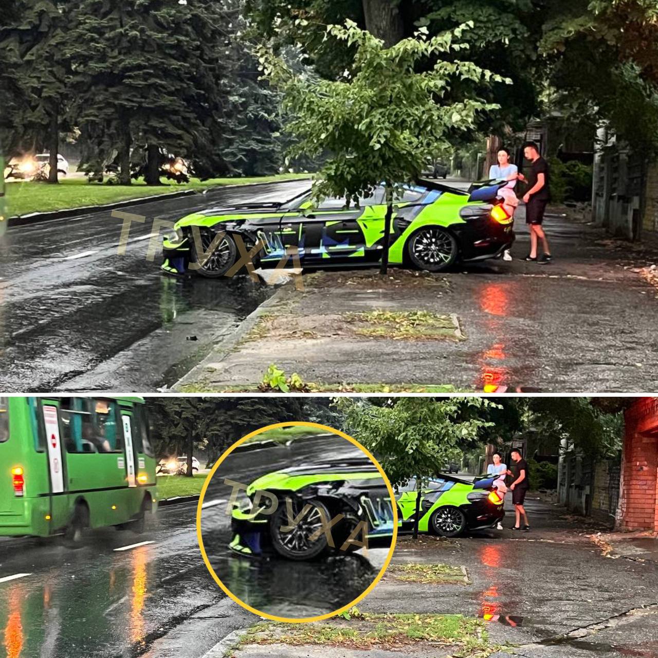 У ДТП в Дніпрі постраждала машина, яка виставлена на продаж -