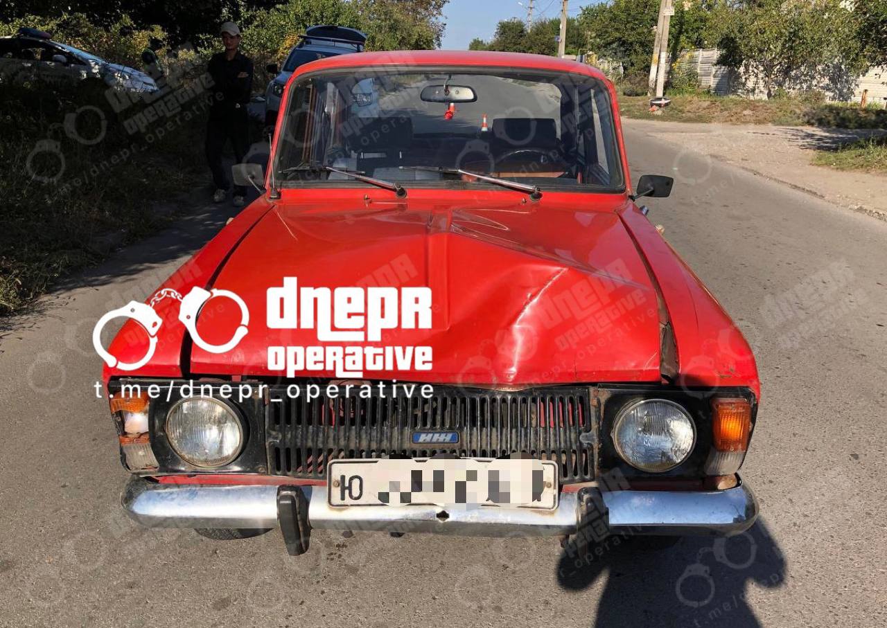 У одному з районів Дніпра сталася аварія з участю дитини -