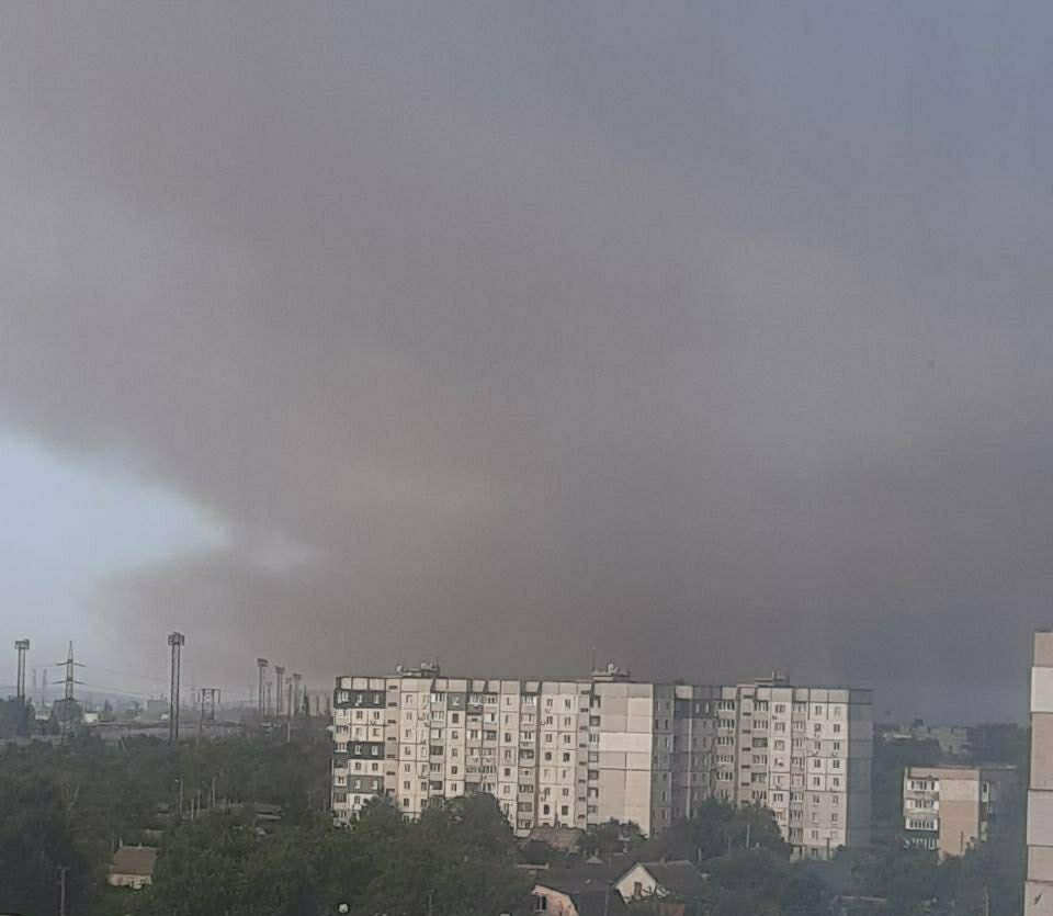 Облако едкого дыма накрыло Кривой Рог: что произошло фото 1