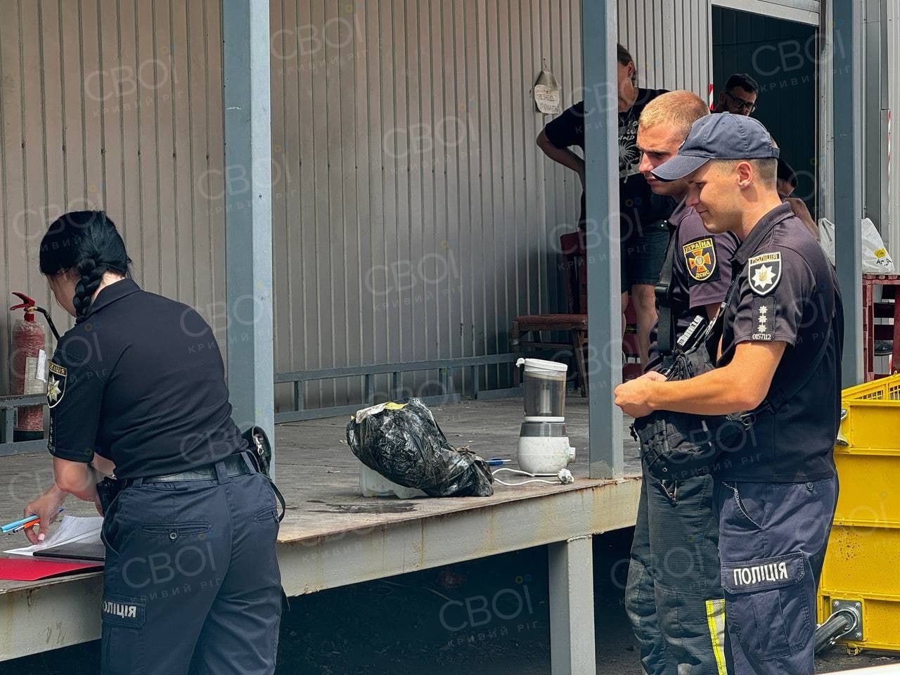 В Кривом Роге на Укрпочте загорелась посылка фото 2 1