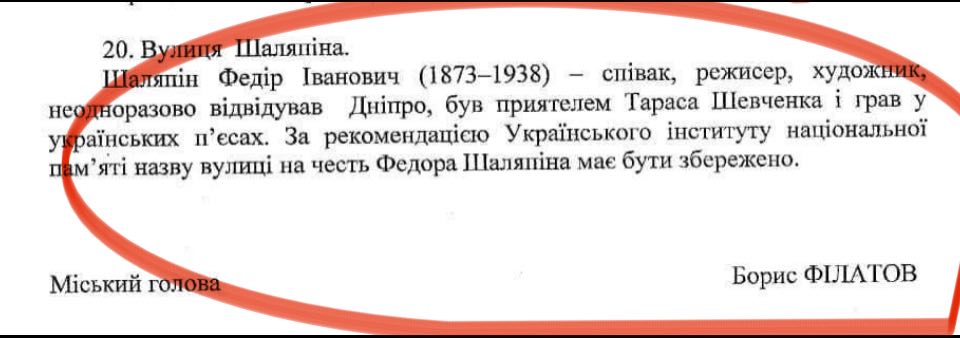 В Днепровском городском совете заявили, что Тарас Шевченко после смерти был товарищем Шаляпина фото 1