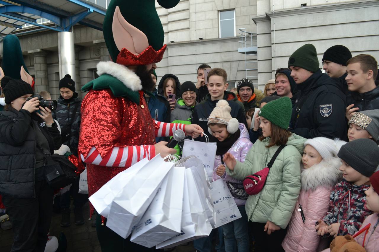 Днепр посетил первый в мире автономный поезд-кухня Food Train - || фото: t.me/nashemisto_dp