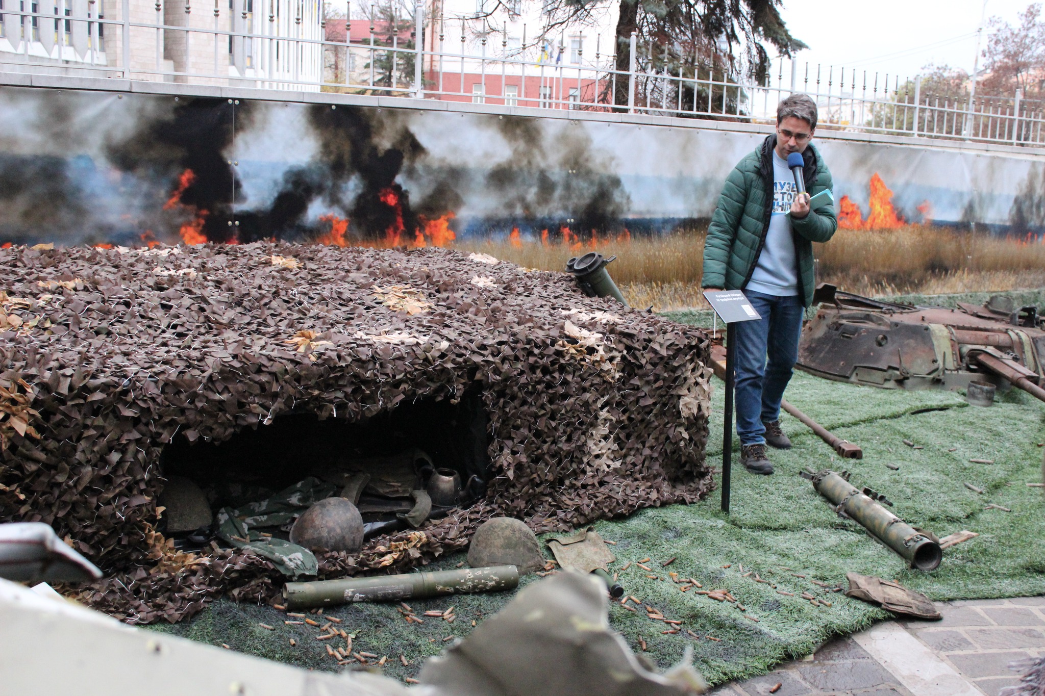 Експозиція в музеї Дніпра.