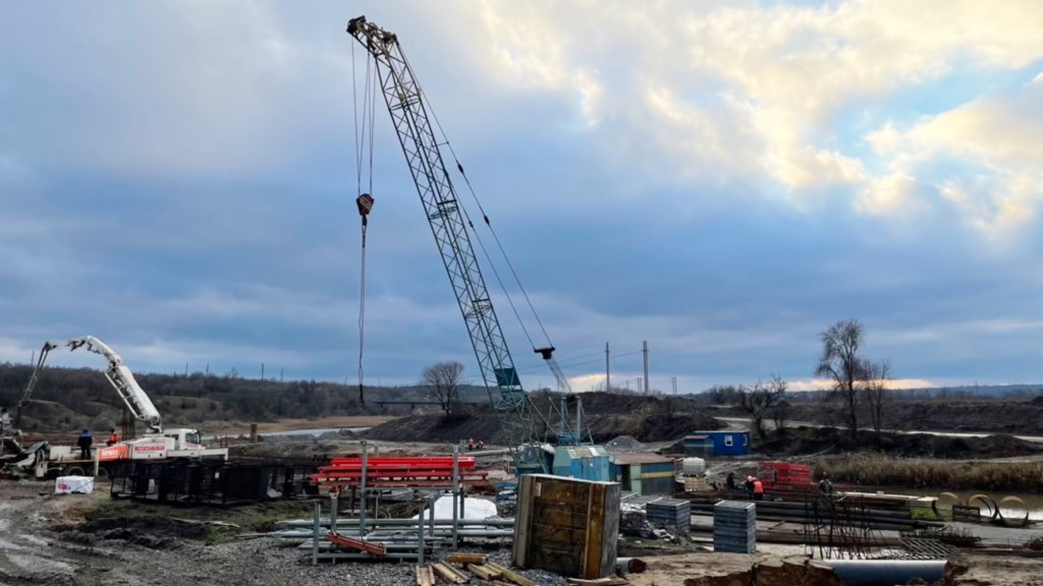 Мартін Єґер відвідав проєкт водогону в Кривому Розі.