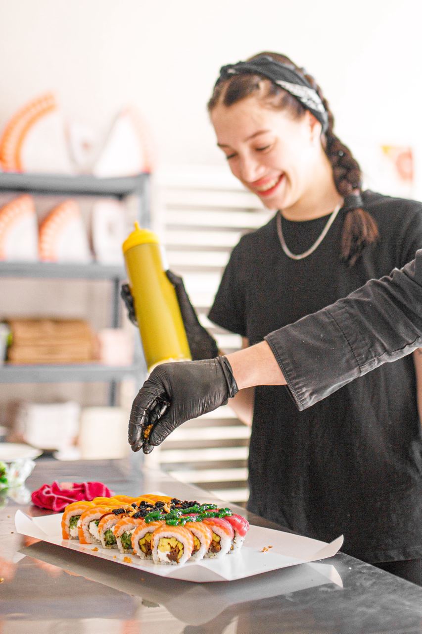 Безкоштовне доставлення суші в Дніпрі