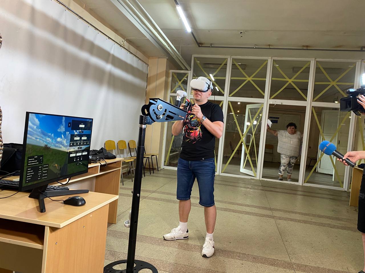 Як дніпровські військові вчаться збивати шахеди: у Дніпрі показали тренажер