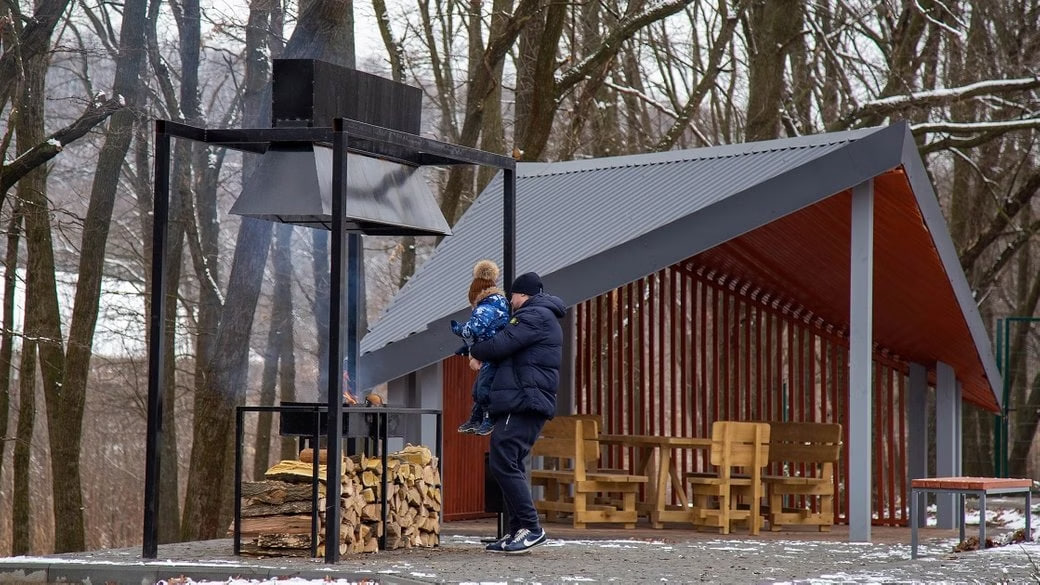 Рекреационная зона в Днепре. Фото: Восточный лесной офис