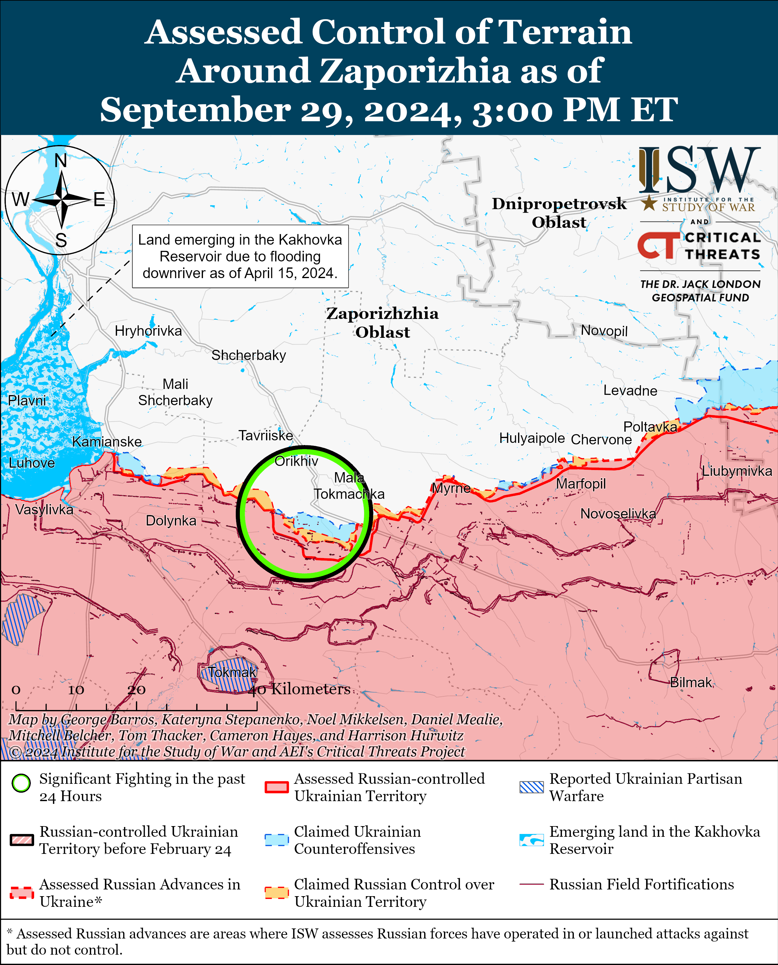 Карта бойових дій в Україні 30 вересня фото 1