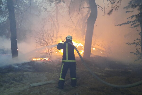 Есть погибшие и пострадавшие: спасатели из Днепра отправились тушить пожар на Луганщине фото 10