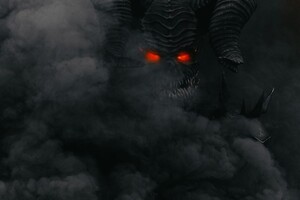 Голливуд отдыхает: в Днепре заметили пугающего демона (фото, видео) фото 1