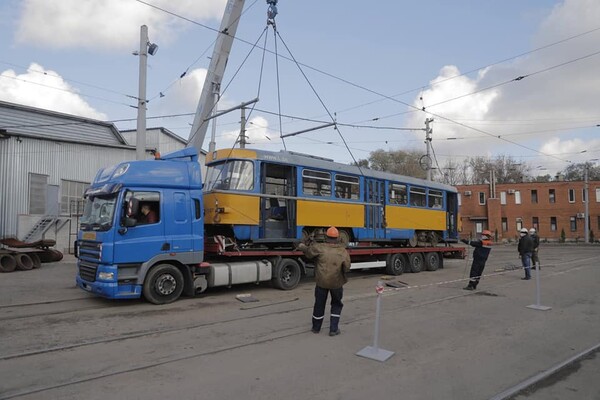 Доедут все: Днепр получил еще 5 трамваев из Германии фото