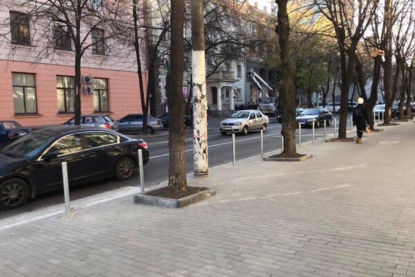 Когда дождь, обходите: как на Яворницкого благоустроили тротуары (фото) фото 3