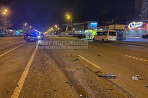 Машина в хлам: на Слобожанском проспекте в ДТП пострадали двое детей фото