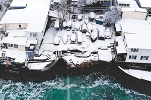 Снег и гололед: одесситов просят оставаться дома фото 11