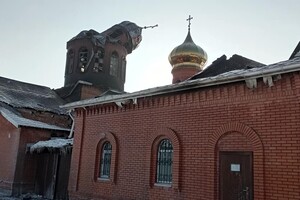 Без крыши и купола: как выглядит храм под Днепром после серьезного пожара фото 1